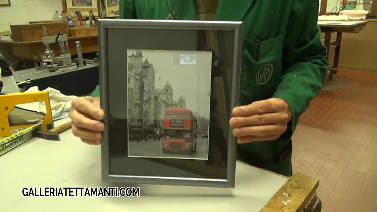 Preparare una cornice