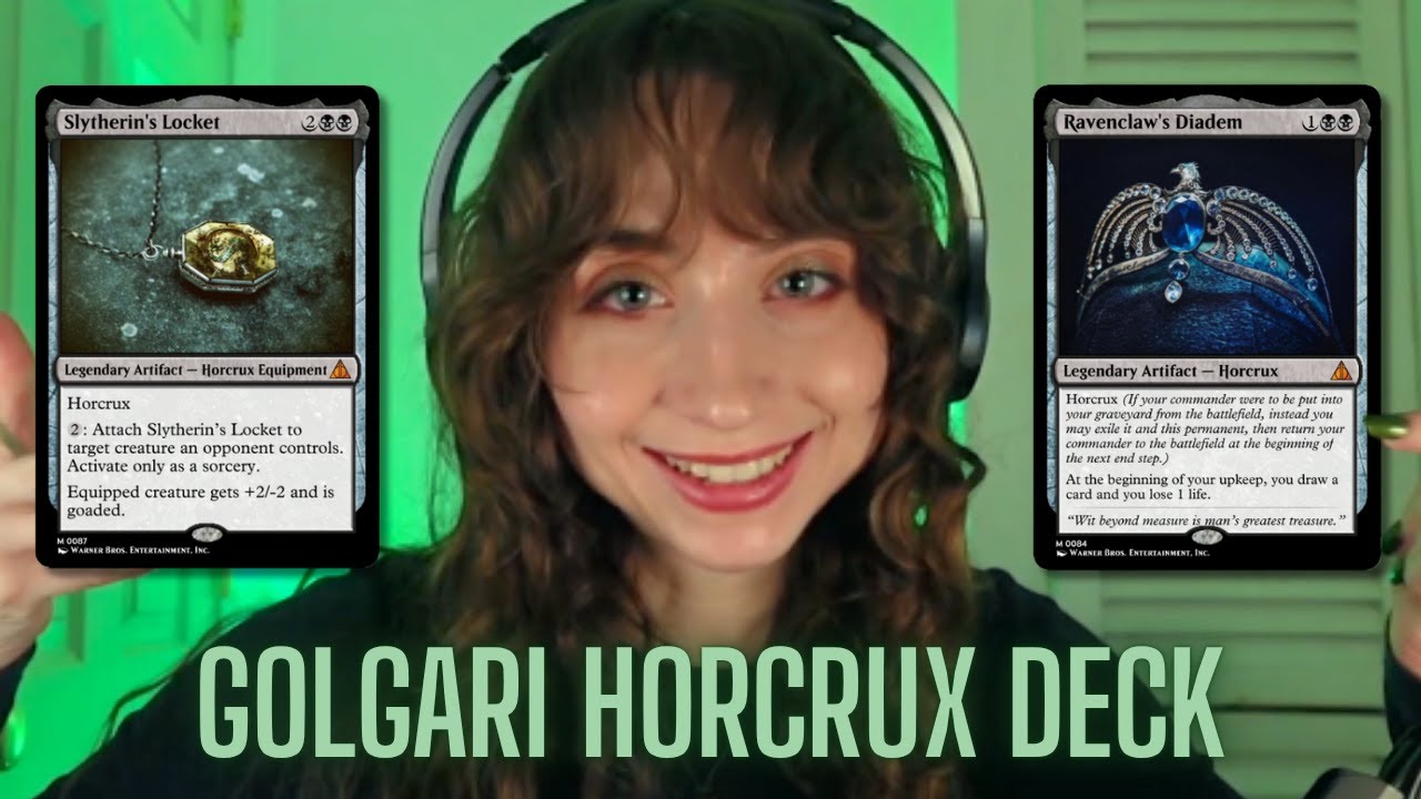 MTG ASMR 🐍 Технология колоды Слизерина