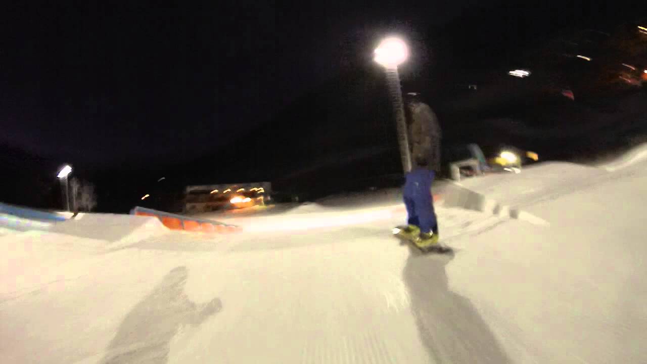 One run @ peretol snowpark