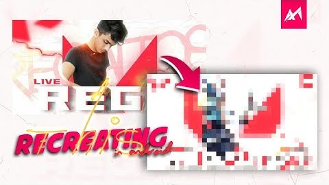 Recreating Soul Regaltos Thumbnail In PS Touch | Speed Art