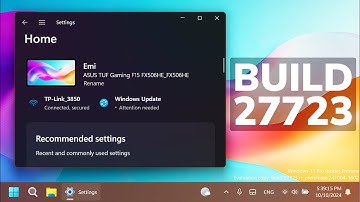 New Windows 11 Build 27723 – New Search on the Taskbar Feature and Other Improvements (Canary)