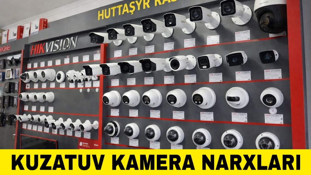 KUZATUV KAMERA NARXLARI ENG ARZON VA ISHONCHLI JOYIDAN /RAMAZON AKSIYASI SHOSHLING 2026-YIL 