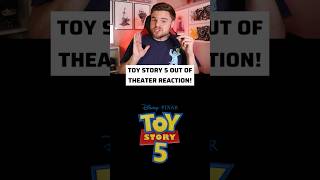 TOY STORY 5 OUT OF THEATER REACTION!