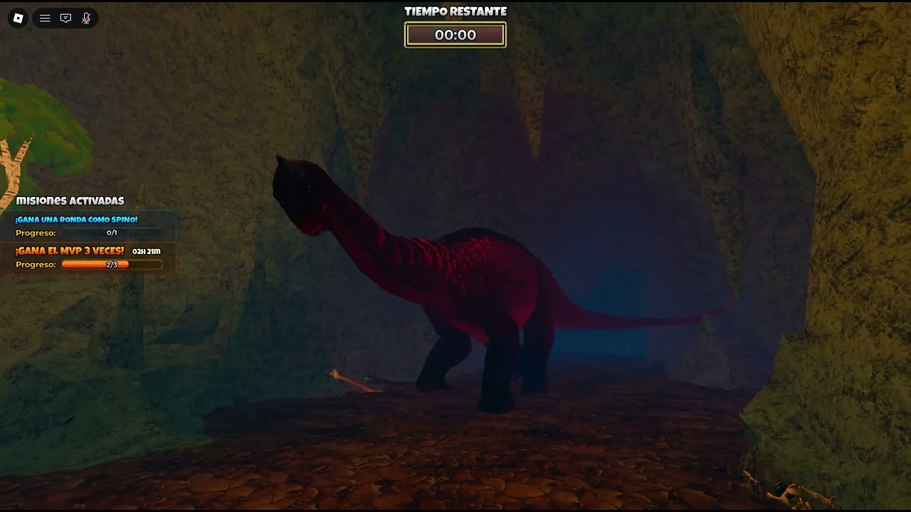 usando triceratops y brontosaurio