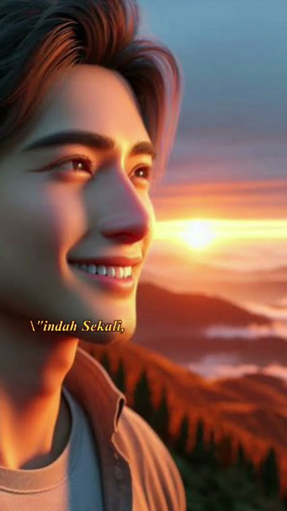 senja di puncak gunung #kartun #faktaunik #animasi #storytelling