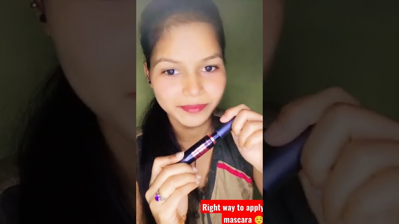 How to apply mascara ...