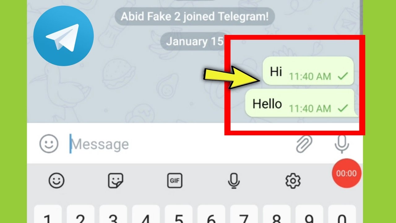 Скрытое сообщение в телеге. Telegram сообщение soon.