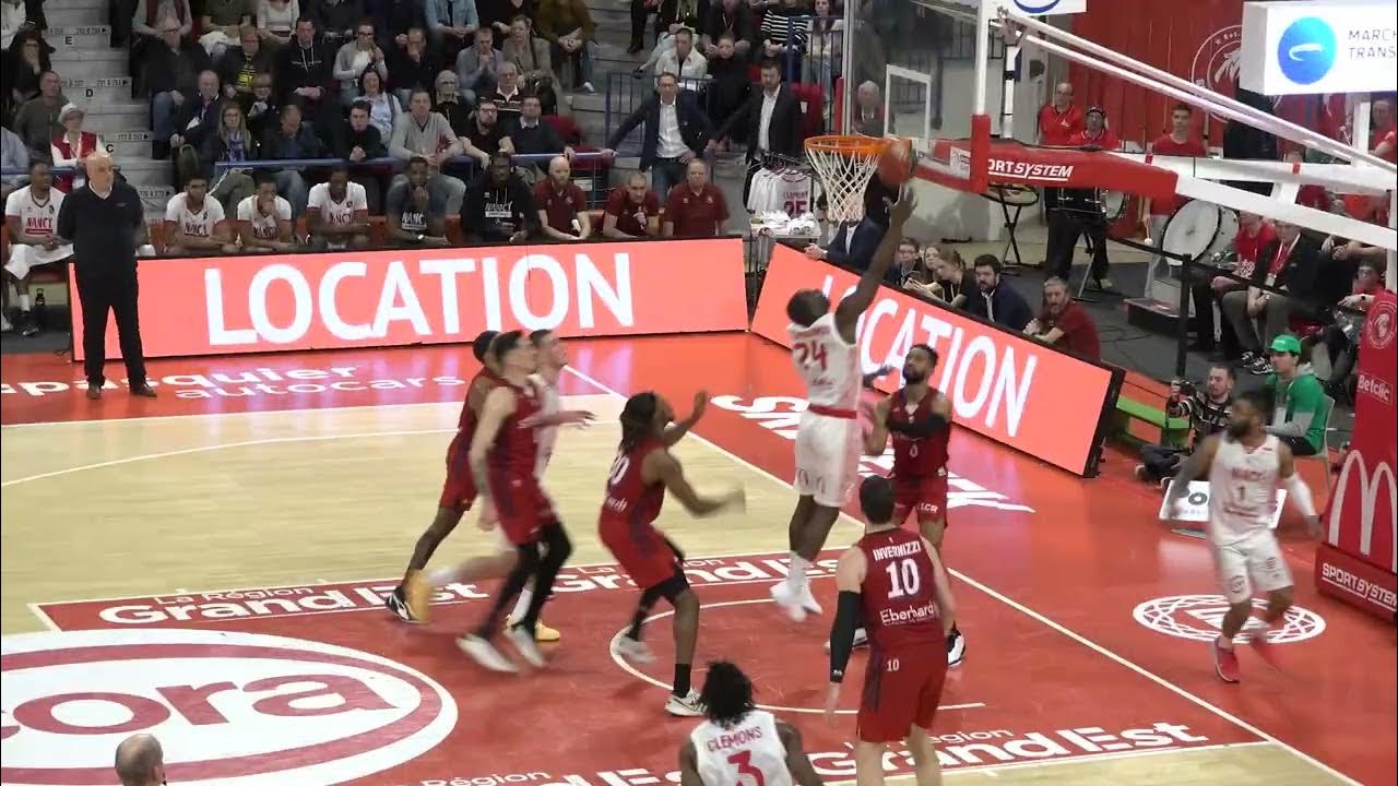 EMD 72 SLUC Nancy Basket vs Strasbourg YouTube