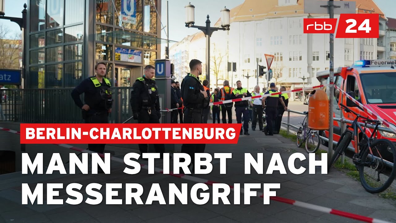 Tödliche Attacke an Berliner U-Bahnhof: Polizei schießt Tatverdächtigen nieder