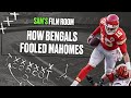 How Bengals Drop 8 Coverages fooled Patrick Mahomes in AFC Championship | Film Room