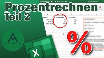 Prozentsatz mit Excel ermitteln