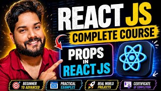 React JS Tutorial for Beginners to Advanced  | Part -12 | Complete Course 2026 #reactjs #reaction