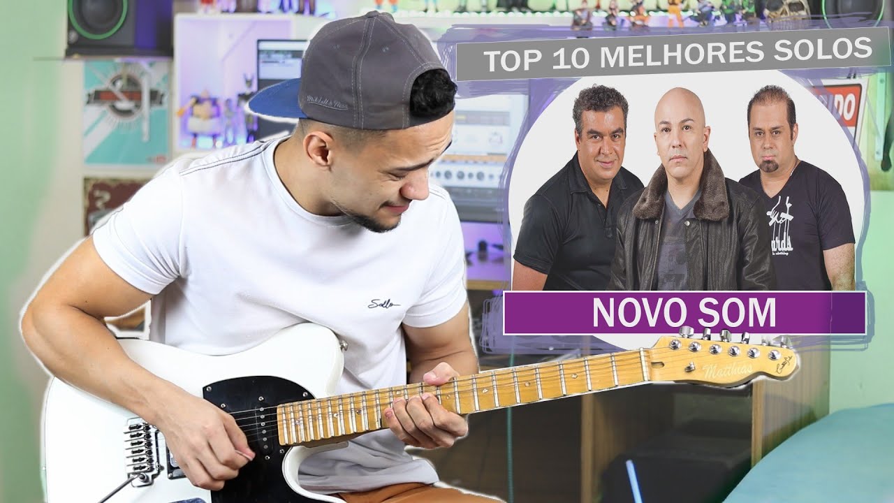TOP 10 Melhores Solos - NOVO SOM ( Homenagem a Banda )