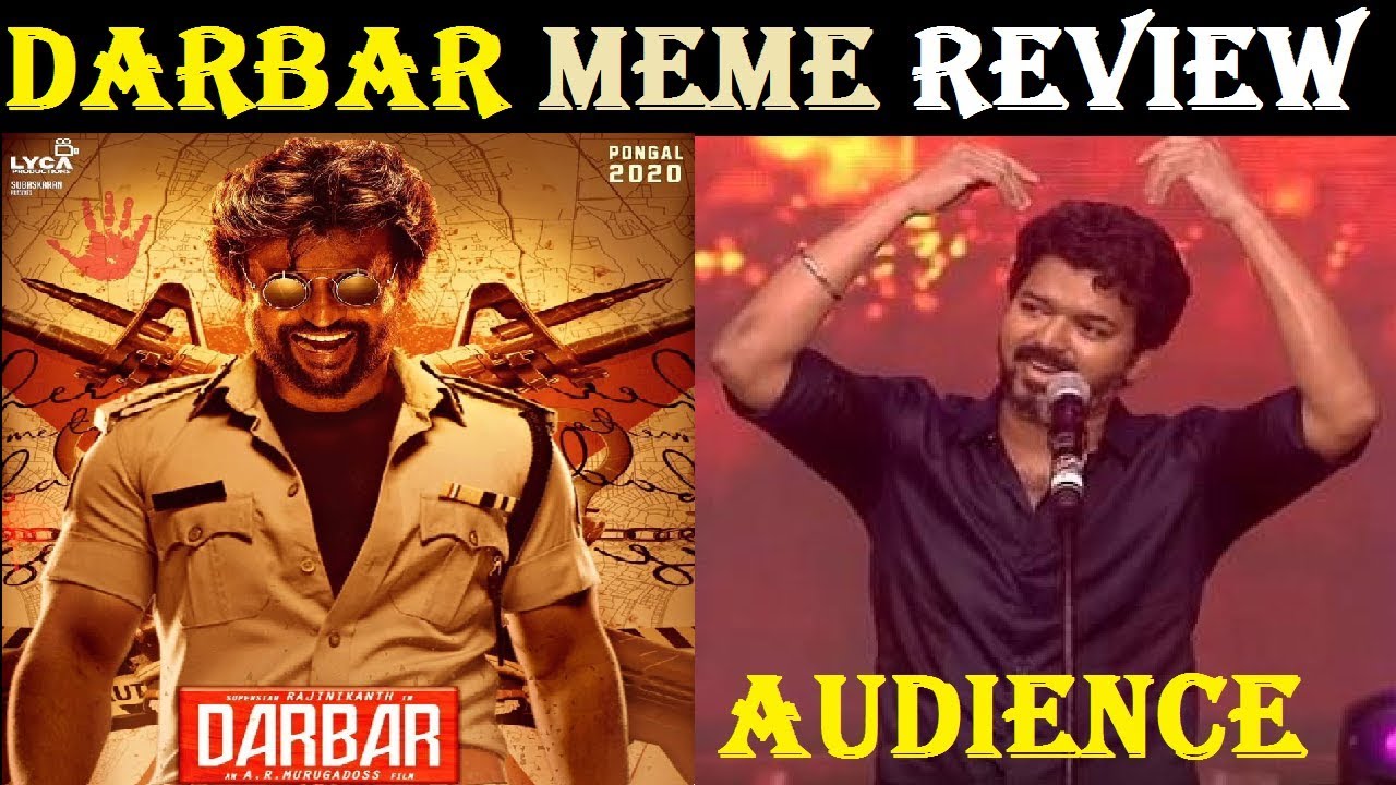 DARBAR MEME REVIEW | RAJINI | NAYANTHARA | AR MURUGADOSS | # CANNI MARE