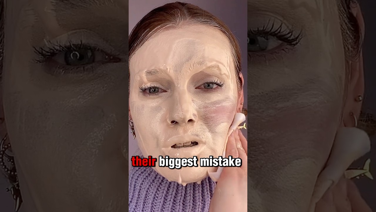 MAKEUP reality under a microscope😱🔬