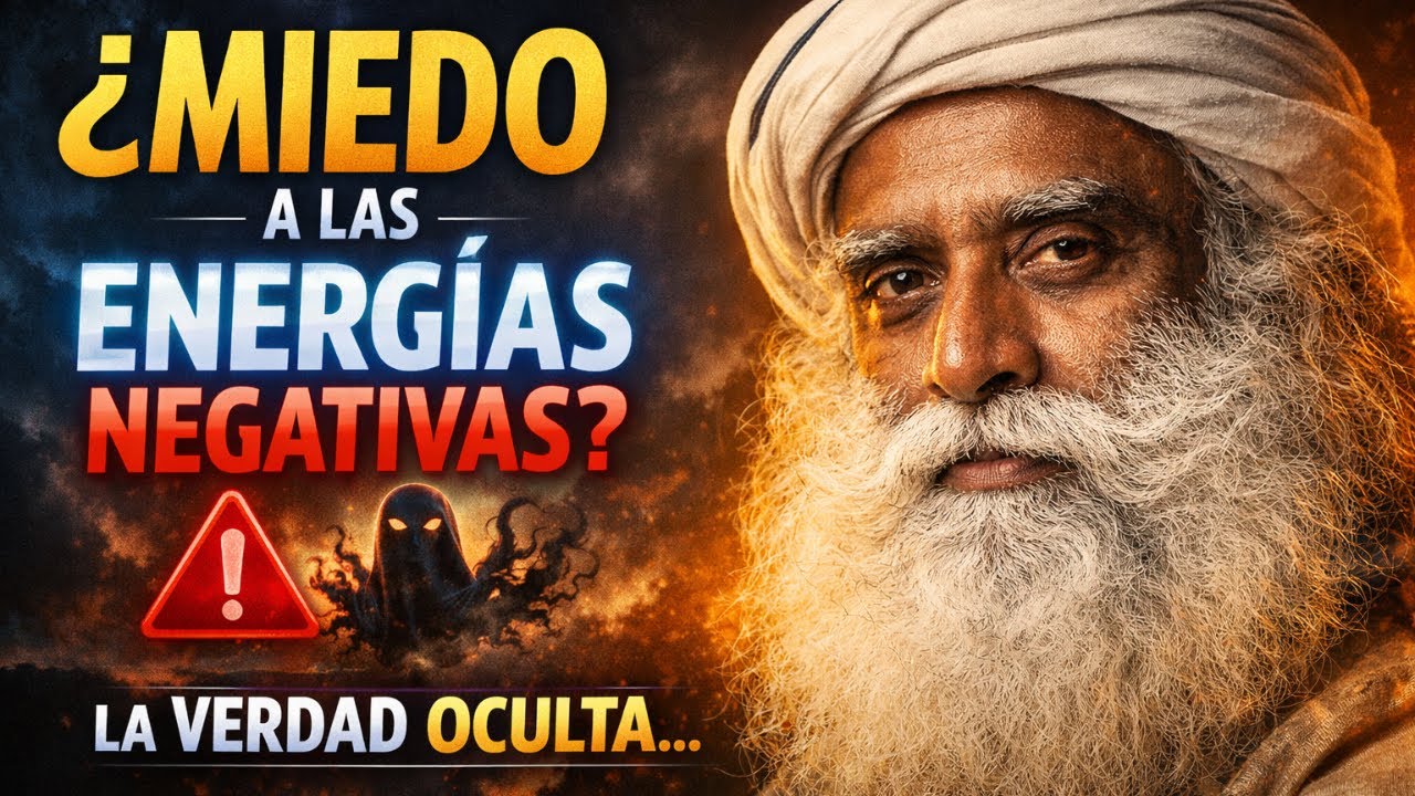 ¿Cómo ELIMINAR el MIEDO a las ENERGÍAS NEGATIVAS? 🧘‍♂️✨ SABIDURÍA PROFUNDA | SADHGURU