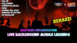 Live Background Loading Mobile Legends Akatsuki V2 | Script Loading Screen Mobile Legends #8