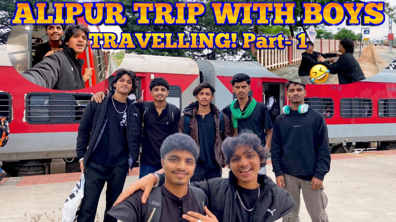 ALIPUR TRIP WITH BOYS TRAVELLING PART/1|innocentmohd72|