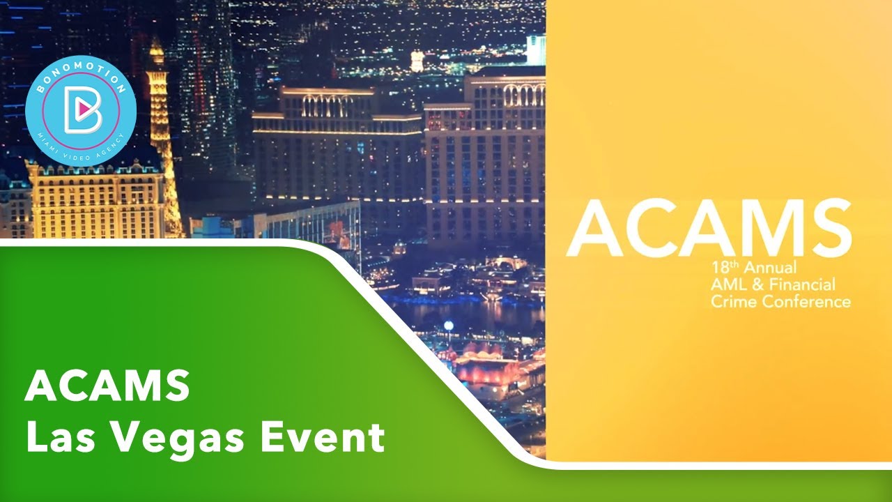 Event Video Production // ACAMS Las Vegas Event // BONOMOTION VIDEO