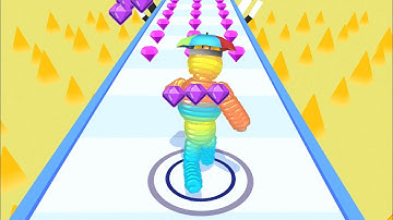Rope Man Run - All Levels Gameplay Android,ios game Mobile Game Max Level New Update