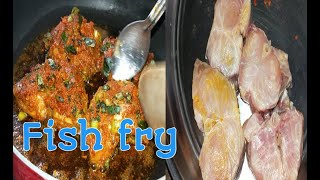 Fish fry/చేపల వేపుడు సింపుల్ గా ఇలా చేసుకోండి చాలా బాగుంటుంది