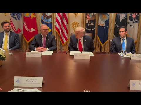 Prime Minister Anthony Albanese and US President Donald Trump
