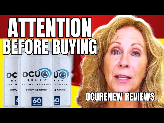 OCURENEW REVIEWS - ((WATCH OUT)) Ocurenew Supplement Review - Ocurenew Ingredients - Ocurenew Amazon