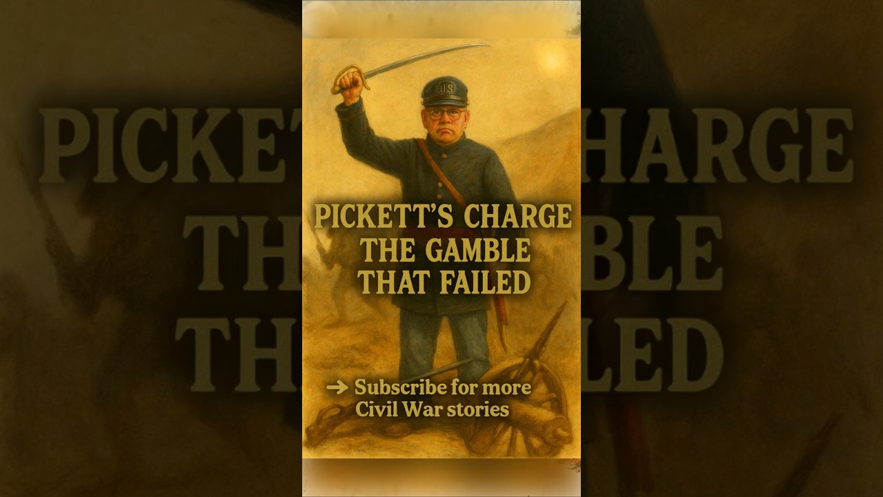 Pickett’s Charge: The Gamble That Failed | War Stories & Shadows