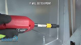 Instructions On Removing Tek Screws From Fire Dampers