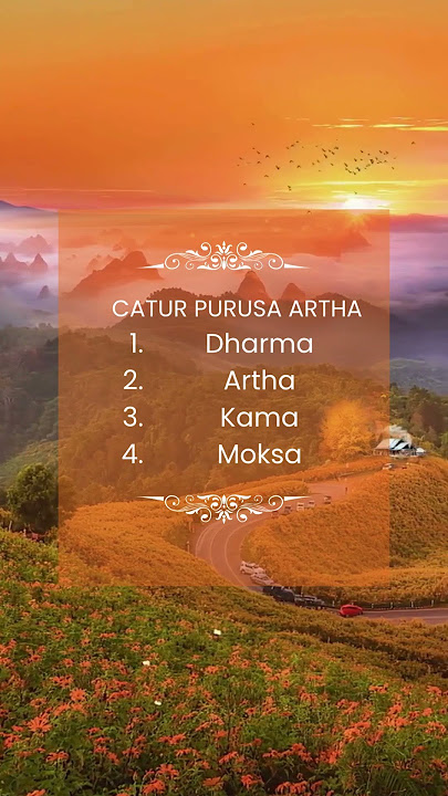 CATUR PURUSA ARTHA