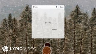 Breathe - vanya (Lyrics)