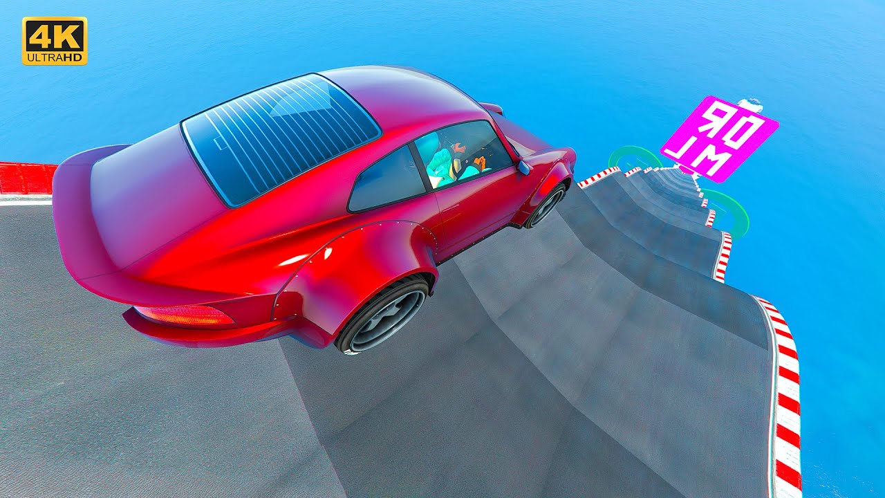 BEST GTA 5 MEGA RAMP No Copyright Gameplay for TIKTOK & YOUTUBE 4K 60fps | 1108