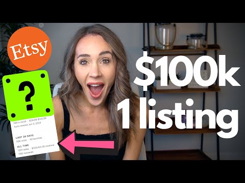 My #1 MARKET LEADER Strategy 😱 How I Sold $100k of 1 Listing | Etsy Seller Guide