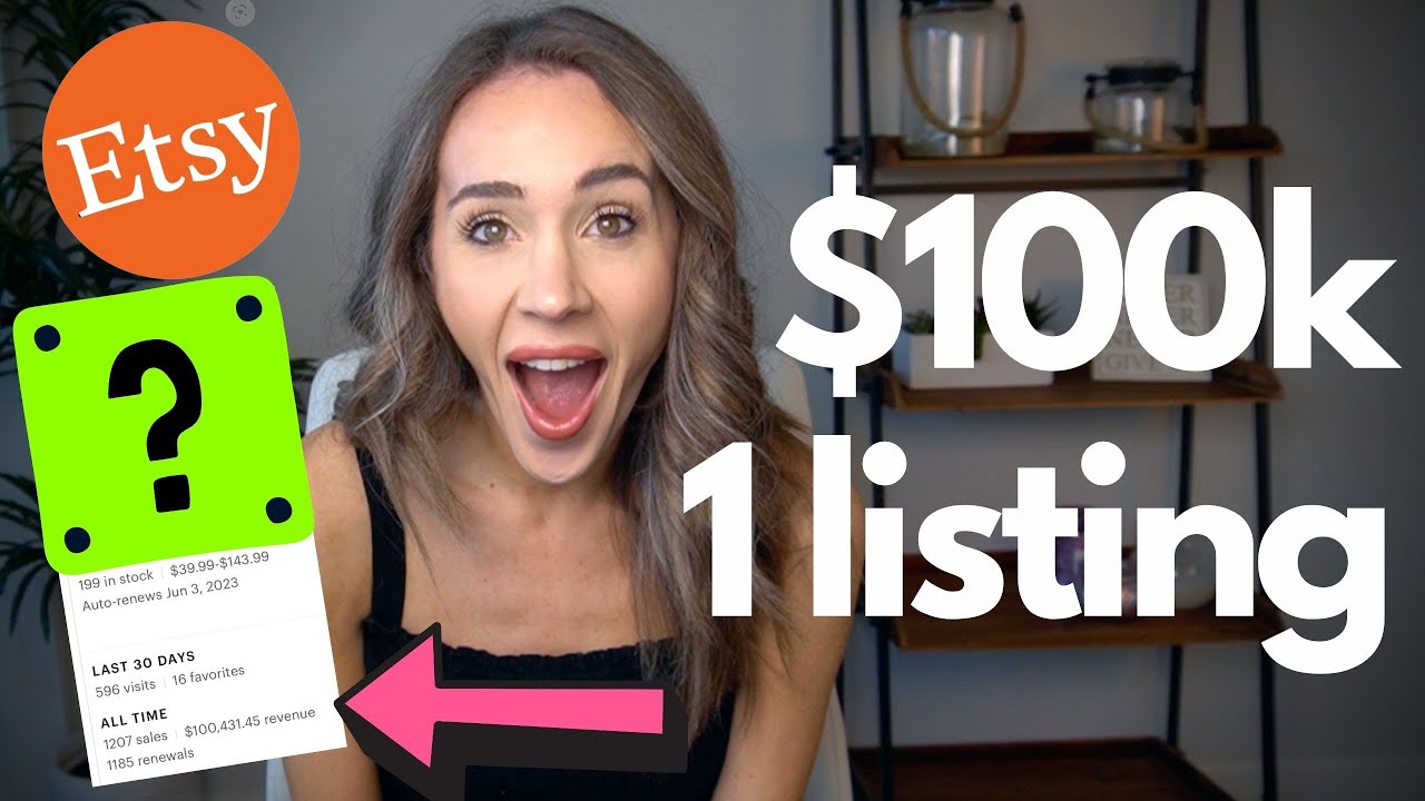 My 1 MARKET LEADER Strategy 😱 How I Sold 100k of 1 Listing Etsy