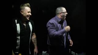 me and martin playing silly buggers