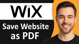 How to Save Wix Website as PDF (Best Way)