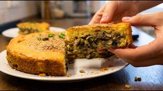 My family begs me for this Mushroom Pie every day! Better than any meat dish!