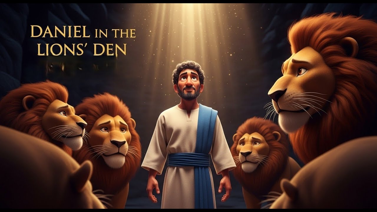 Daniel in the Lions’ Den | A Powerful Bible Story of Faith & Courage