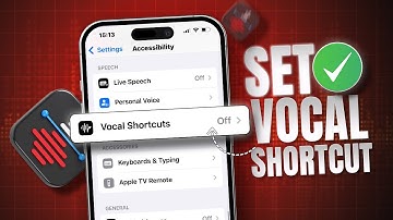 How to Set Up Vocal Shortcut in iOS 18 | Enable Speech Shortcut on iPhone