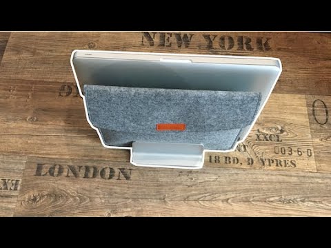 Eine Halterung für iPad und Macbooks - YouTube