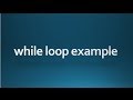 while loop part -2