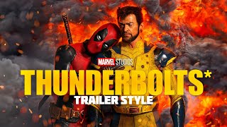 Deadpool & Wolverine Trailer: Thunderbolts style Trailer 4k Ryan Raynolds