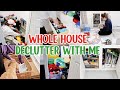 WHOLE HOUSE DECLUTTER WITH ME! EXTREME CLEANING MOTIVATION! MESSY TO MINIMAL!