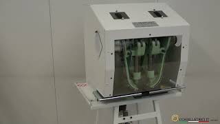 Occhiellatrice 2 teste pneumatica
