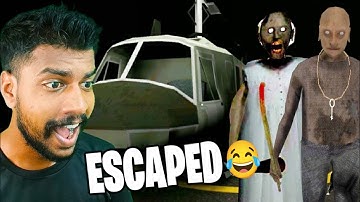Epic Helicopter 🚁 Escape From അമ്മച്ചീസ് House | Granny Chapter 2