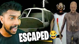 Epic Helicopter 🚁 Escape From അമ്മച്ചീസ് House | Granny Chapter 2