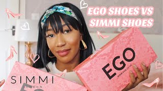 EGO SHOES VS SIMMI SHOES SUMMER 2020 TRY ON HAUL