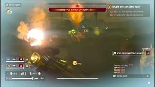 Helldivers 2 - MS-11 Solo Silo vs Terminids #tremorsdetected
