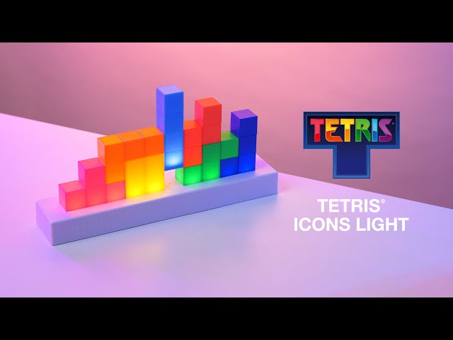 | Paladone Tetris Icons YouTube Light -