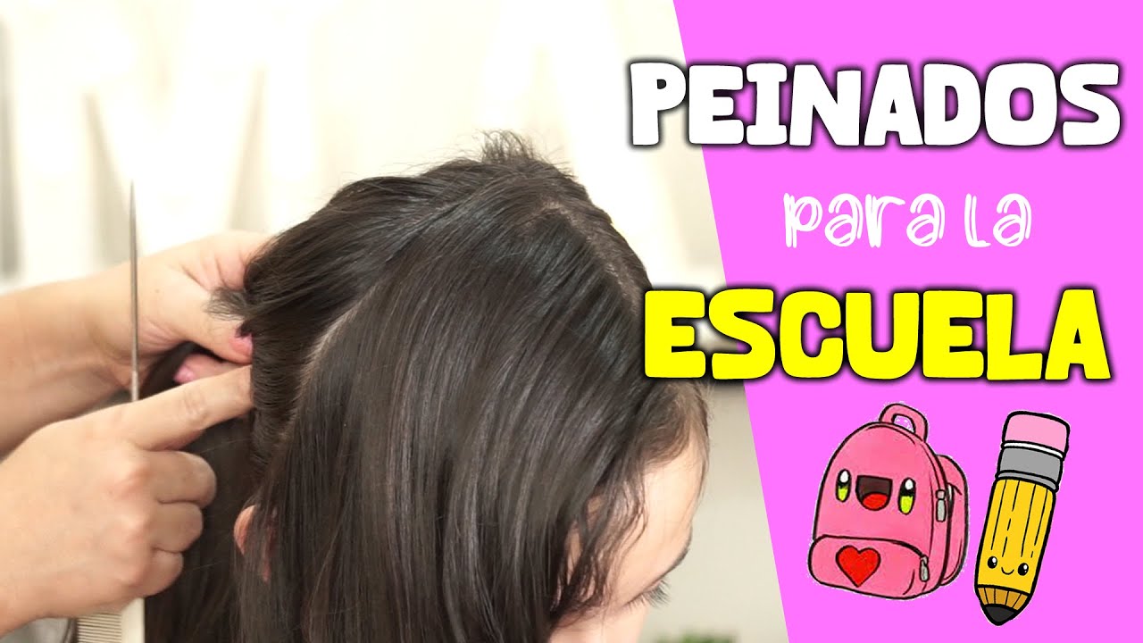 2 Peinados FACILES para la ESCUELA | PEINADOS para NIÑAS
